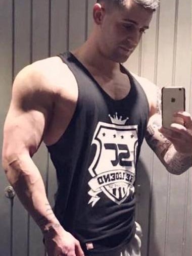 Físico de Damián Gómez en sus inicios